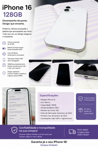 iPhone 16 128GB