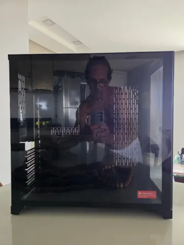 Gabinete Gamer Lian Li, Dynamic, Mid Tower, Vidro Temperado, Black, Sem Fonte, Sem Fan, PC