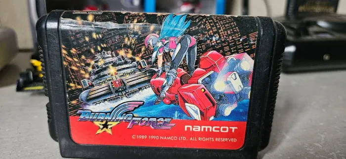 Burning force mega drive