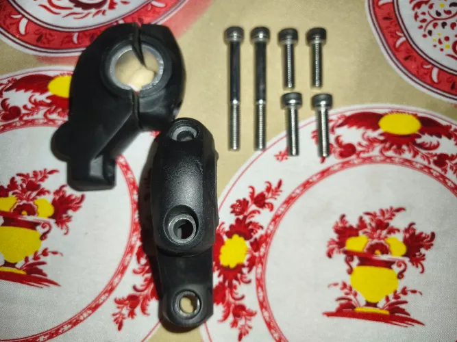 Riser adaptador/alongador guidão Suzuki Vstron 650