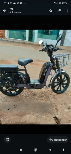 Bicicleta elétrica  parcela em até 5 vezes no cartão sem juros 