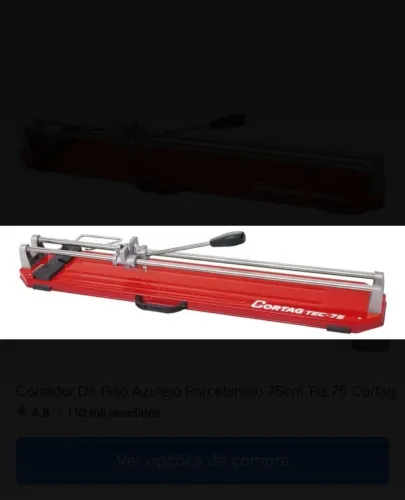 Cortador de piso tec 75