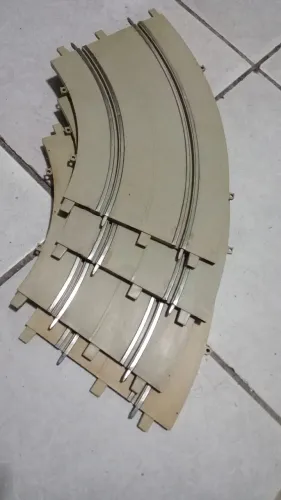 Pista curva 60° Autorama Estrela lote
