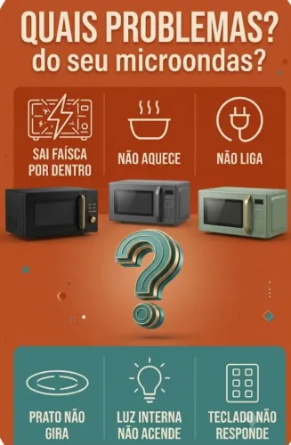 Manutenção de micro ondas na sua casa ou empresa 99338.1592...