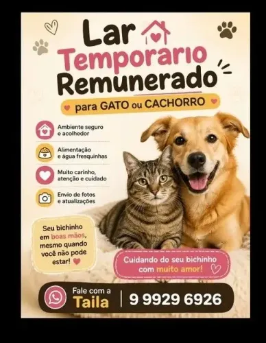 Lar Temporário Remunerado