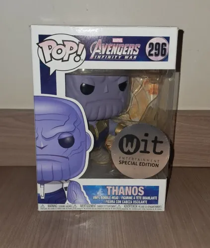 Funko Pop! Thanos 296 Exclusivo Marvel Avengers Vingadores