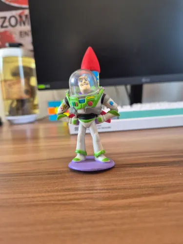 Buzz Lightyear No Foguete Big One Hasbro 2001 Disney Pixar