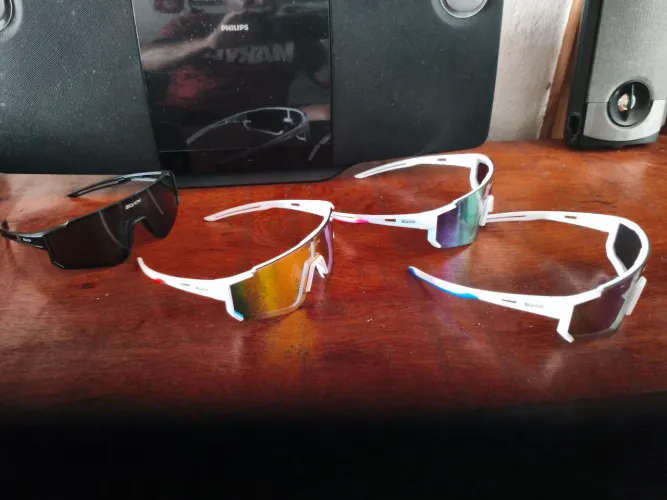 Óculos esportivo ciclismo corridas lentes fotokromaticas zero na caixa