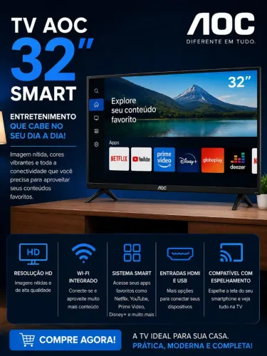 Tv AOC 32 smart