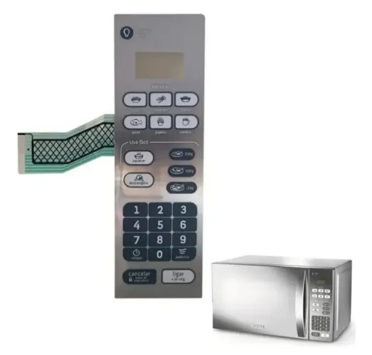 Vendo o Painel Membrana do Microondas Consul Cmo20 Cmo 20 Espelhada 220v