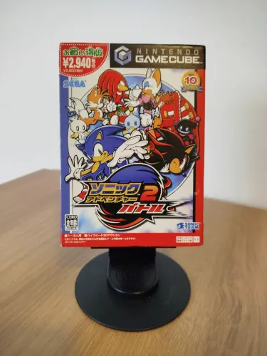 Sonic 2 Adventure Battle original GAMECUBE completo (JPN)