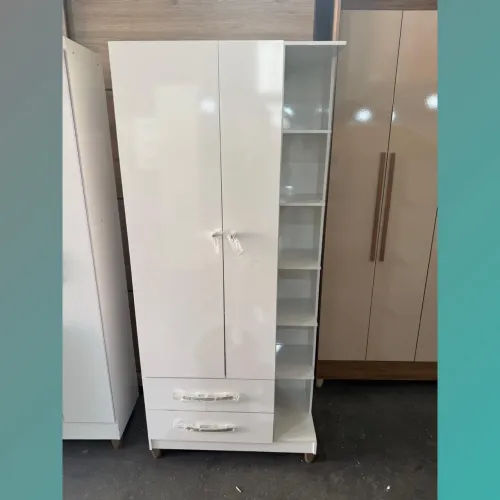 Guarda roupa de solteiro branco - entrego hoje 