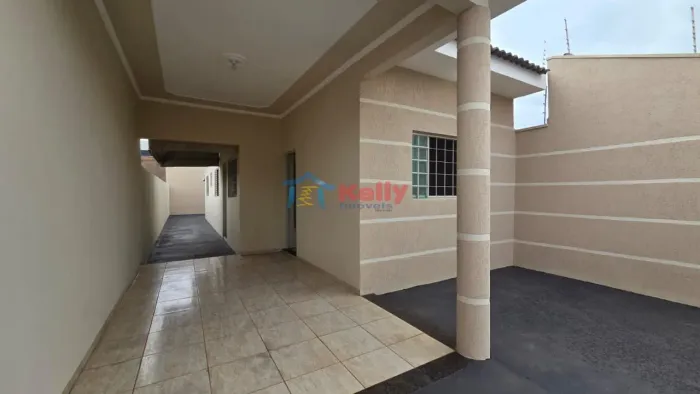 Casa para Locação em Presidente Prudente, Jardim São Gabriel, 2 dormitórios, 1 banheiro, 2
