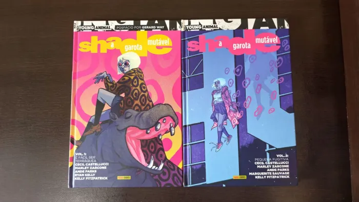 Shade - A Garota Mutável Vol. 1 e 2 (Completo) - DC Young Animal - HQ Panini