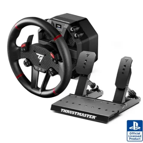Volante Thrustmaster T598 + pedal (Novo e na garantia)