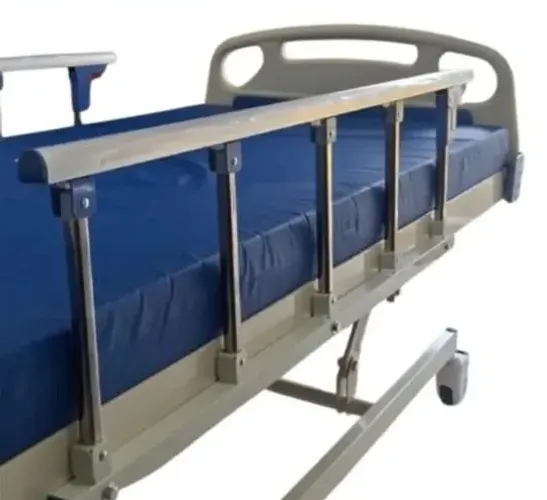 Cama Hospitalar Manual com colchão 