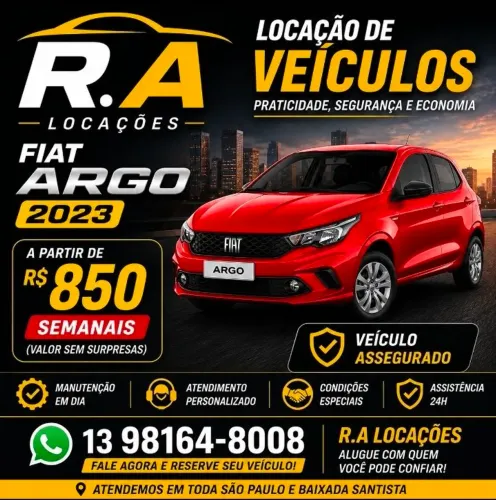 Fiat Argo 1.0 6V Flex. 2023