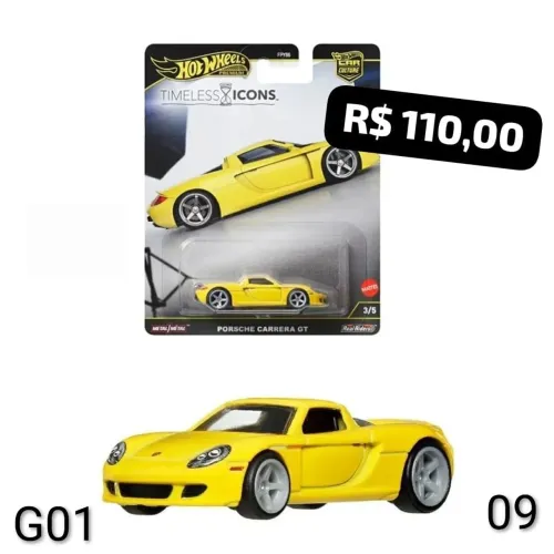 Hotwheels Porsche Carrera GT (premium)