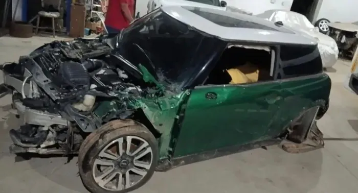 Sucata mini cooper S 2019 para retirada de pecas