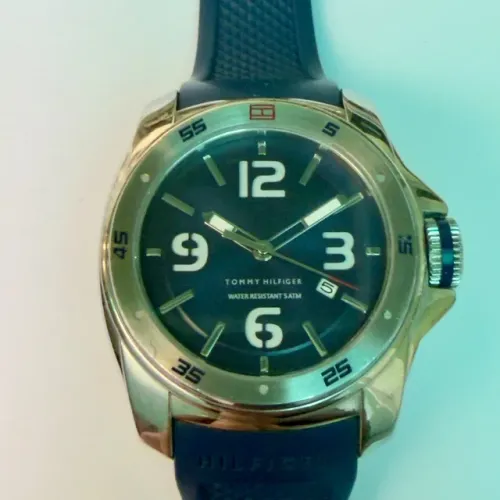 Relógio Tommy Hilfiger Original Azul Sport Masculino