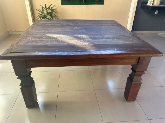 Mesa de Madeira Rustica