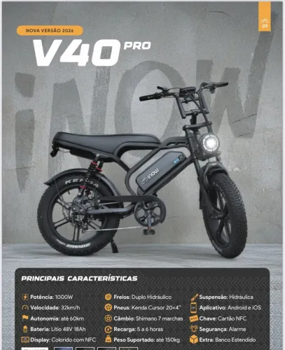 V40 pro na caixa