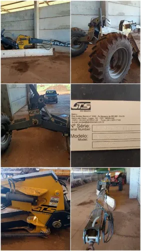Plaina agrícola de Arrasto Modelo Planner 510 Construction Marca Gts
