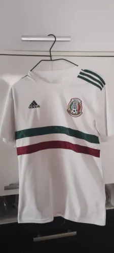 Camisa Seleção do México  2015/16 Branca Tam M Usada