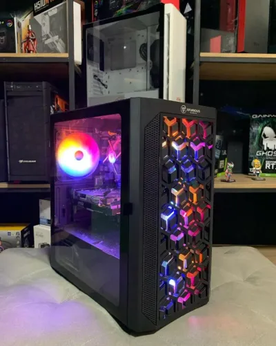 PC Gamer I3 8100, GTX 1650 4GB, 16GB RAM, SSD 128GB+500GB HD, H310, Gabinete Xfurious