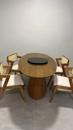 Sala de jantar mesa oval