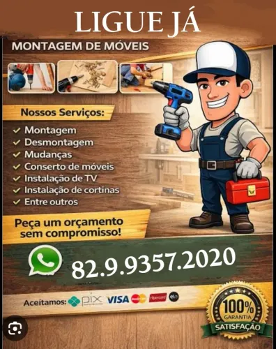 MONTO SEUS MÓVEIS COM SEGURANÇA 
