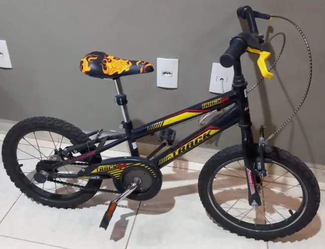 Bicicleta infantil aro16 - idade 4 a 7 anos