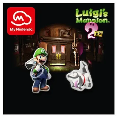 Pin Luigi's Mansion 2 Original Importado Nintendo Rewards Mario Broche Botton Insígnia