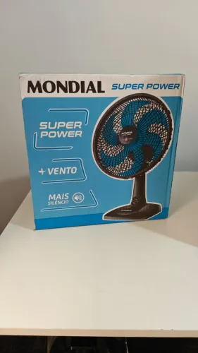 NOVO | VENTILADOR de Mesa Mondial Super Power 30cm 60W 110V
