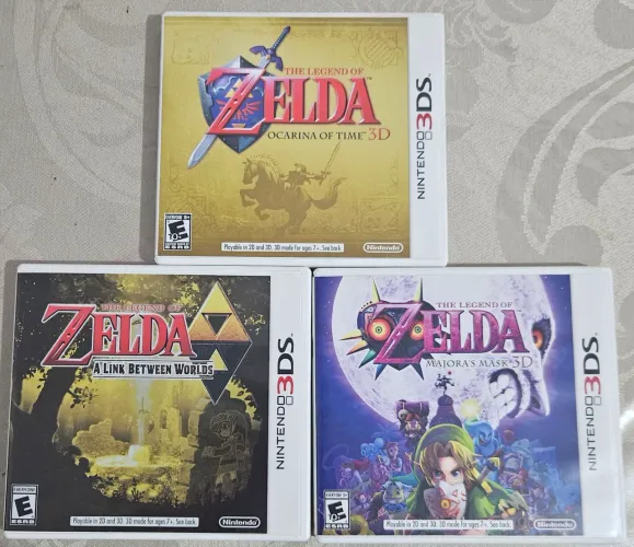 PROMOÇÃO Coleção The Legend of Zelda 3DS, em excelente estado, raríssimo!!!!