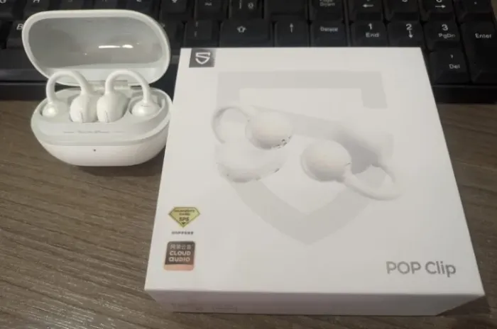 Fone de Ouvido Bluetooth SoundPeats Pop Clip