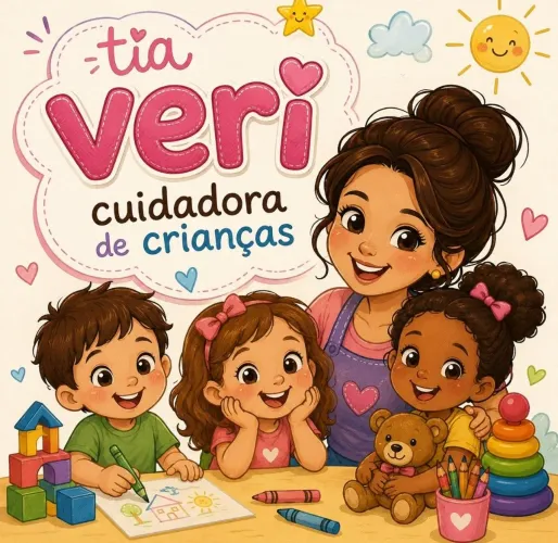 Uma mãe como você, cuidando do seu melhor tesouro, para vc trabalhar , estudar !