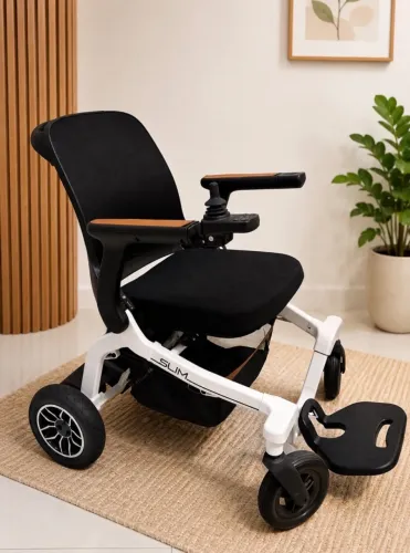 Cadeira De Rodas Motorizada Compacta Slim Power Lite