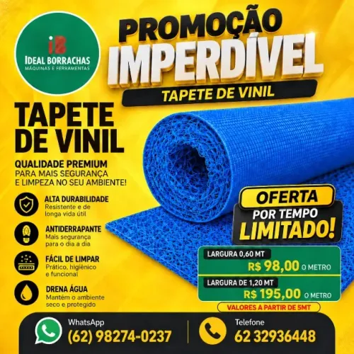Tapete vinil capacho - Amarelo