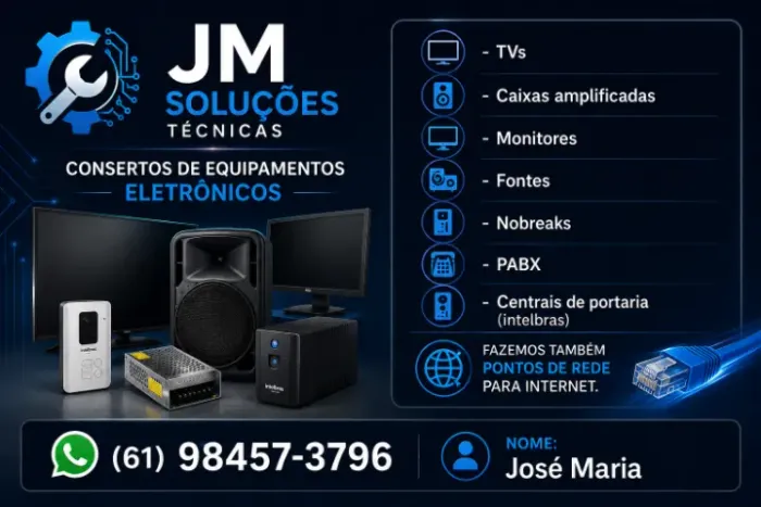 Consertos de Equipamentos Eletrônicos