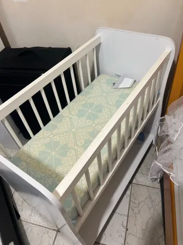 Mini berço com colchão 