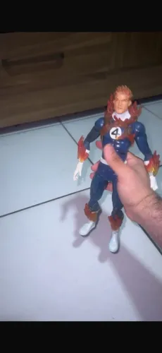 tocha humana marvel legends ícons 12 polegadas /30 cm