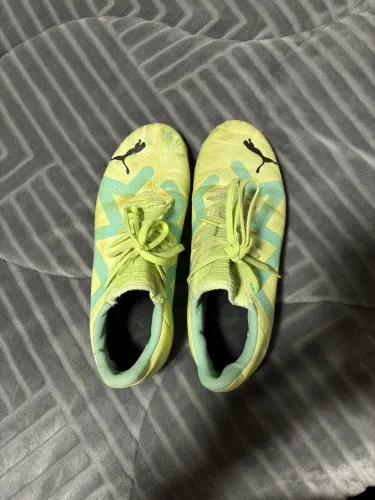 Chuteira Futsal Puma Future Play Neymar Masculina - Verde