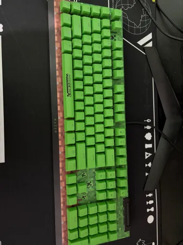 Teclado Razer BlackWindow v4 Minecraft (Venda ou Troca)
