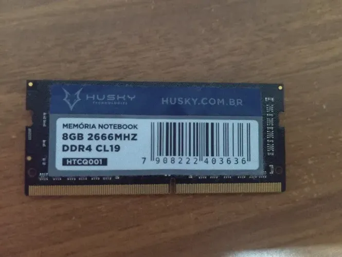 Memória Ram Husky 8GB DDR4 2666Mhz SODIMM