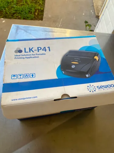 Impressora Térmica Portátil Sewoo LK-P41 - Na Caixa Completa 