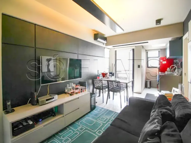 Apartamento de 40m² na Vila Nova Conceição, no Edifício The First Place
