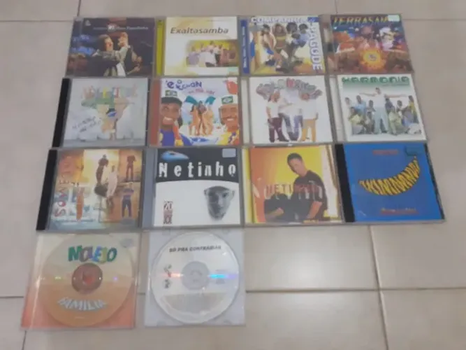 14 CD´s de Pagode, Samba e Axé Music