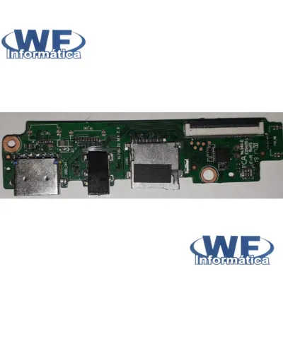 PLACA POWER USB E AUDIO NOTEBOOK POSITIVO MASTER N1240