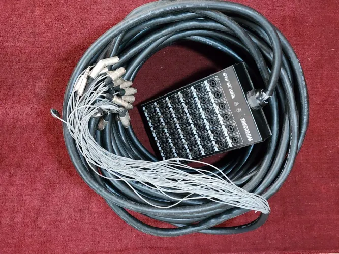Multicabo 36 Canais XLR + P10 | 60m Balanceado | Wireconex
